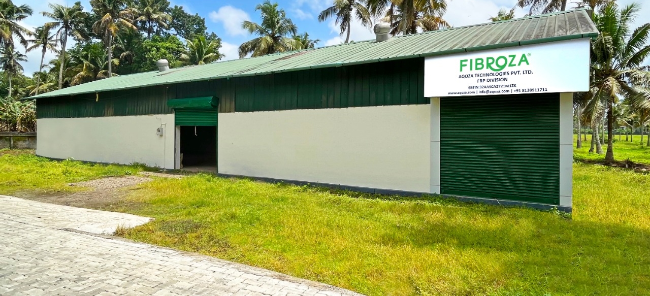 Fibroza Factory that manufactures FRP, GRP, PP, HDPE and Carbon Fibre products